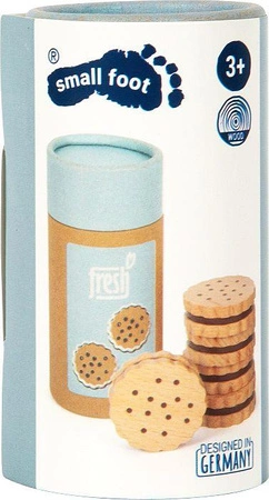 Zestaw drewnianych ciasteczek z czekoladą do zabawy w sklep kuchnie dla dzieci Fresh 12352