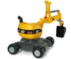 Rolly Toys RollyDigger CAT - Koparka Jeździk obrotowa Żółta