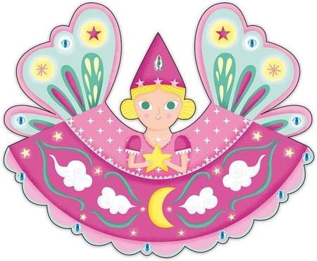 Zestaw kreatywny Girlandy z wróżkami 6+, Janod