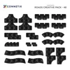Connetix - Klocki magnetyczne Creative Roads Pack - 48 el.