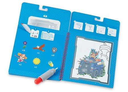 Kolorowanka wodna Psi Patrol Water Wow! - Chase Melissa and Doug 33251