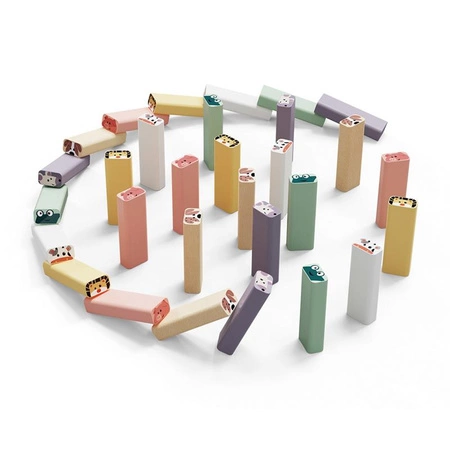 Jakie to zwierzę? Układanie wieży Gra zręcznościowa 36 mies.+ TOPBRIGHT