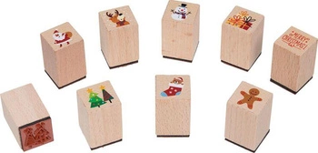 Świąteczne pieczątki dla dzieci Goki 15569 stemple zestawy artystyczne