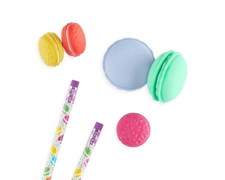 Gumki Pachnące, Makaronikowa Cukiernia, Le Macaron Patisserie zestaw 5 szt. - Ooly