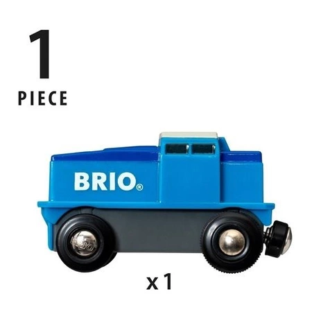 BRIO World Lokomotywa Cargo na Baterie