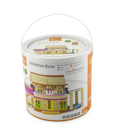 Viga Drewniane Klocki konstrukcyjne Budynki