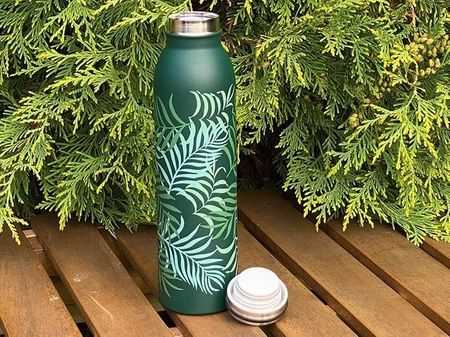 Butelka termiczna Leaves 0,6l H&H LIFESTYLE