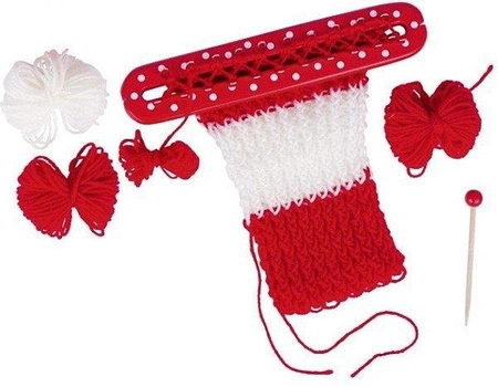 Czerwona ramka do robótek