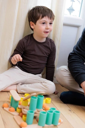 OPPI Kreatywny zestaw konstrukcyjny Stix 60 elementów 2+