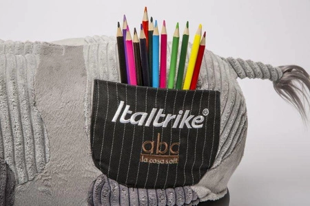 Pluszowy jeździk Nosorożec La Cosa Soft Italtrike