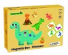 TOOKY TOY Układanka Magnetyczna Dinozaury Puzzle