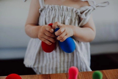 Rubbabu Zestaw do gry w kręgle sensoryczny mały