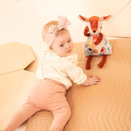 Lilliputiens Przytulanka aktywizująca z lusterkiem "A kuku" Sarenka Stella 6 m+