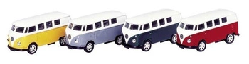 Metalowy pojazd z napędem, Volkswagen Microbus (1962), 1:60