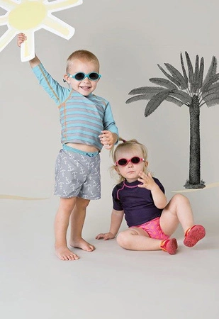 Lassig, Koszulka T-shirt do pływania Navy, UV 50+