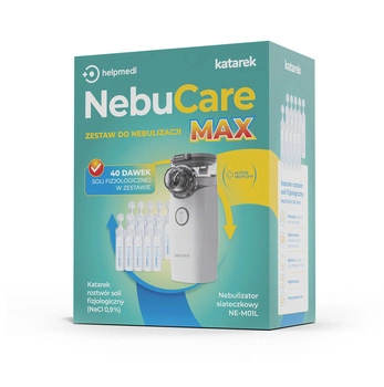 KATAREK Helpmedi NebuCare Max zestaw do nebulizacji  nebulizator
