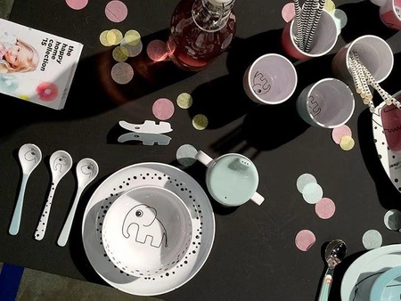 Done by Deer Dots Zestaw Łyżeczek Niebiesk