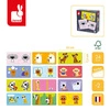 Pierwsze puzzle do pary Przeciwieństwa 24 elementy 2+, Janod