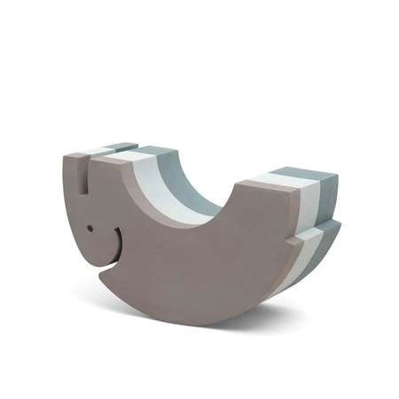 Zabawka wspierająca sensorykę i motorykę Słoń bObles M Green haze