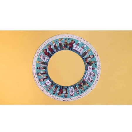 Gra dla dzieci okrągłe domino, I want to be..., Chcę być... | Londji®