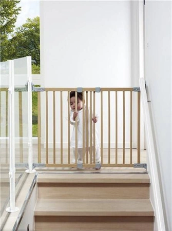 Baby Dan - Bramka ochronna Flexi Fit, buk