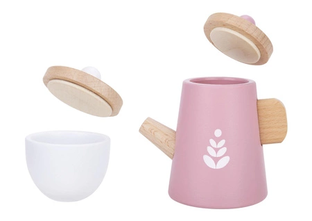 TOOKY TOY Popołudniowa Herbatka Drewniany Zestaw Serwis