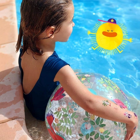 Piłka plażowa PTAKI I KWIATY DJ00171