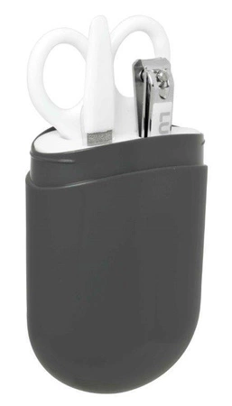 Zestaw kąpielowy 8 elem.LUMA Dark Grey