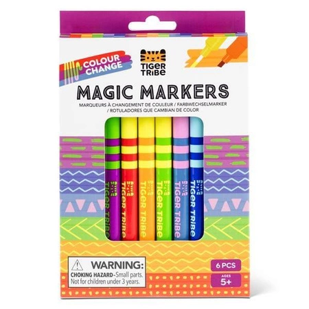 Tiger Tribe Magiczne Flamastry Zmieniające Kolor