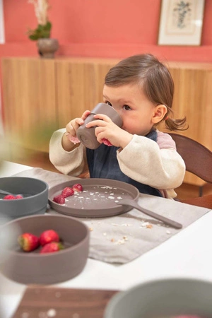 Lassig Komplet naczyń dla dzieci Uni choco