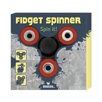 Finger Spinner - Czarny - Zabawka zręcznościowa