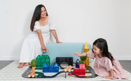 Connetix - Klocki magnetyczne Creative Roads Pack - 48 el.