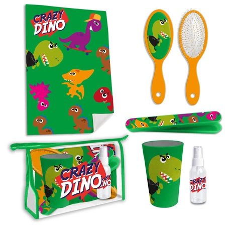 Zestaw toaletowy Crazy Dino 6 elementów KL10698