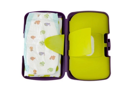 Przewijak w etui z miejscem na pieluchy i chusteczki, Splish Splash, b.box