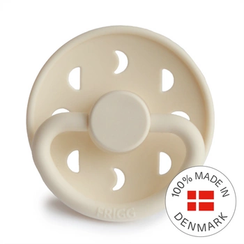 Smoczek FRIGG Moon Silikon Cream Rozmiar 1