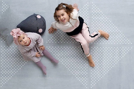 TODDLEKIND Mata do zabawy piankowa podłogowa Prettier Playmat Earth Dove Grey