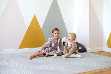 TODDLEKIND Mata do zabawy piankowa podłogowa Prettier Playmat Earth Dove Grey