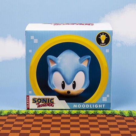 Lampka Sonic The Hedgehog - głowa (wym: 12,5x14,5x13,5 cm)