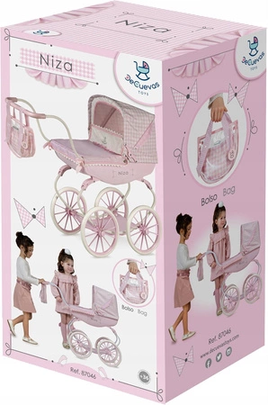 Wózek dla lalek Niza Classic DeCuevas Toys 87046