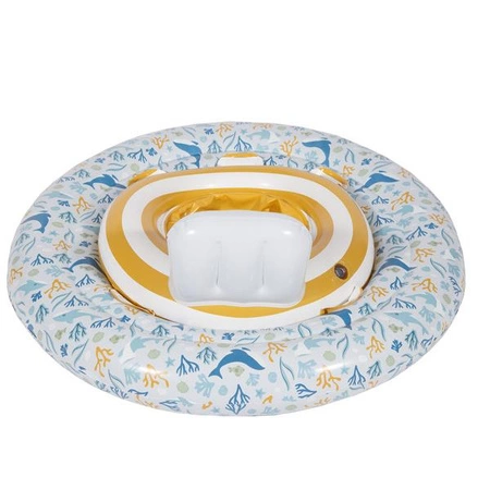 Little Dutch Kółko treningowe dla dzieci Blue Ocean Dreams