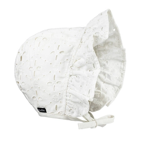 Elodie Details - Czapka Baby Bonnet - Embroidery Anglaise 3-6 m-cy