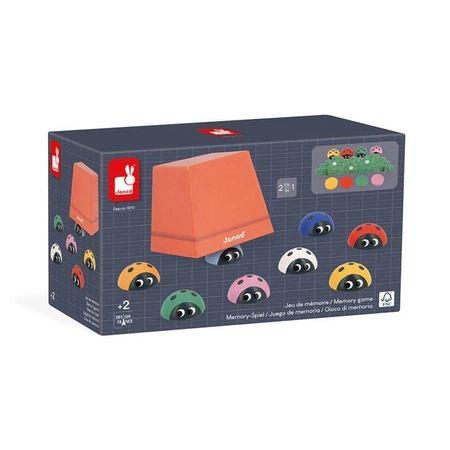 Gra pamięciowa memory Biedronki 2+, Janod