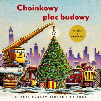 Choinkowy plac budowy. Książka z okienkami