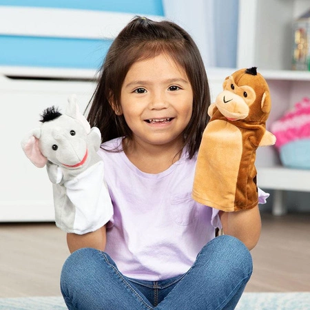 Pacynki na rękę Przyjaciele z safari Melissa and Doug 19118