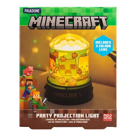 Lampka projekcyjna na imprezę Minecraft
