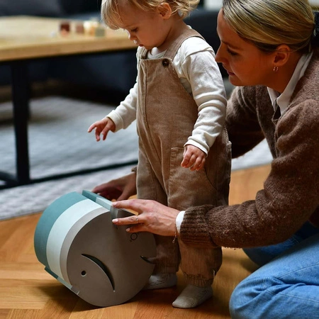 Zabawka do rozwoju motoryki Ryba bObles Green haze