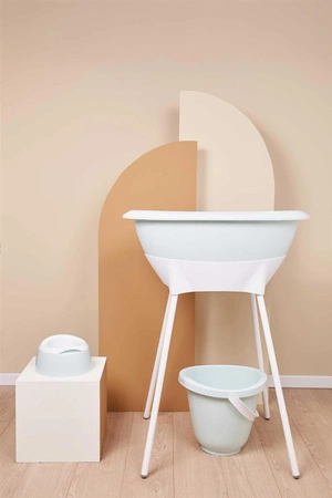 Zestaw kąpielowy 8 elem. LUMA Speckles Mint