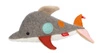 Pierwsza przytulanka Delfin patchwork maskotka zabawka dla dzieci sigikid