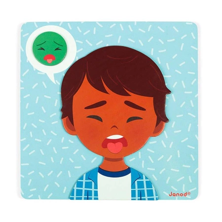Magnetyczna układanka Emocje, Janod