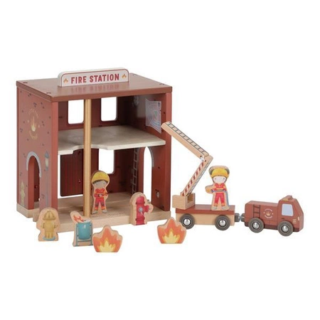 Little Dutch Drewniana remiza strażacka LD4490